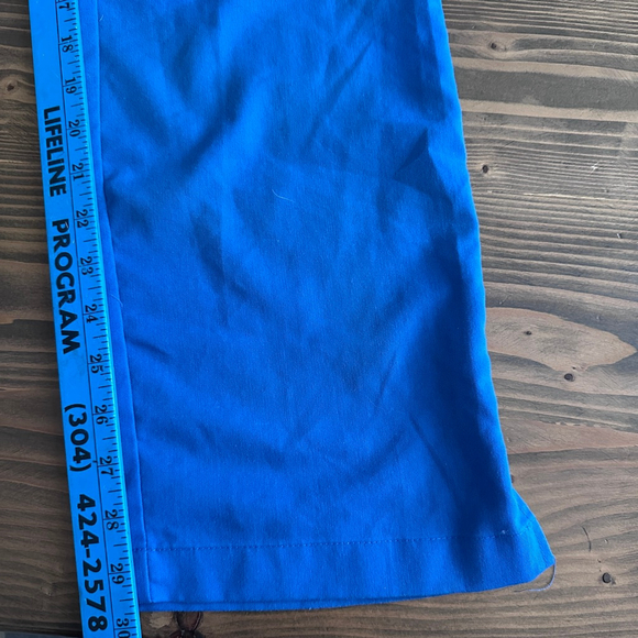 Grey’s Anatomy Womens S Blue Scrub Pants Drawstring Cargo - Picture 8 of 9